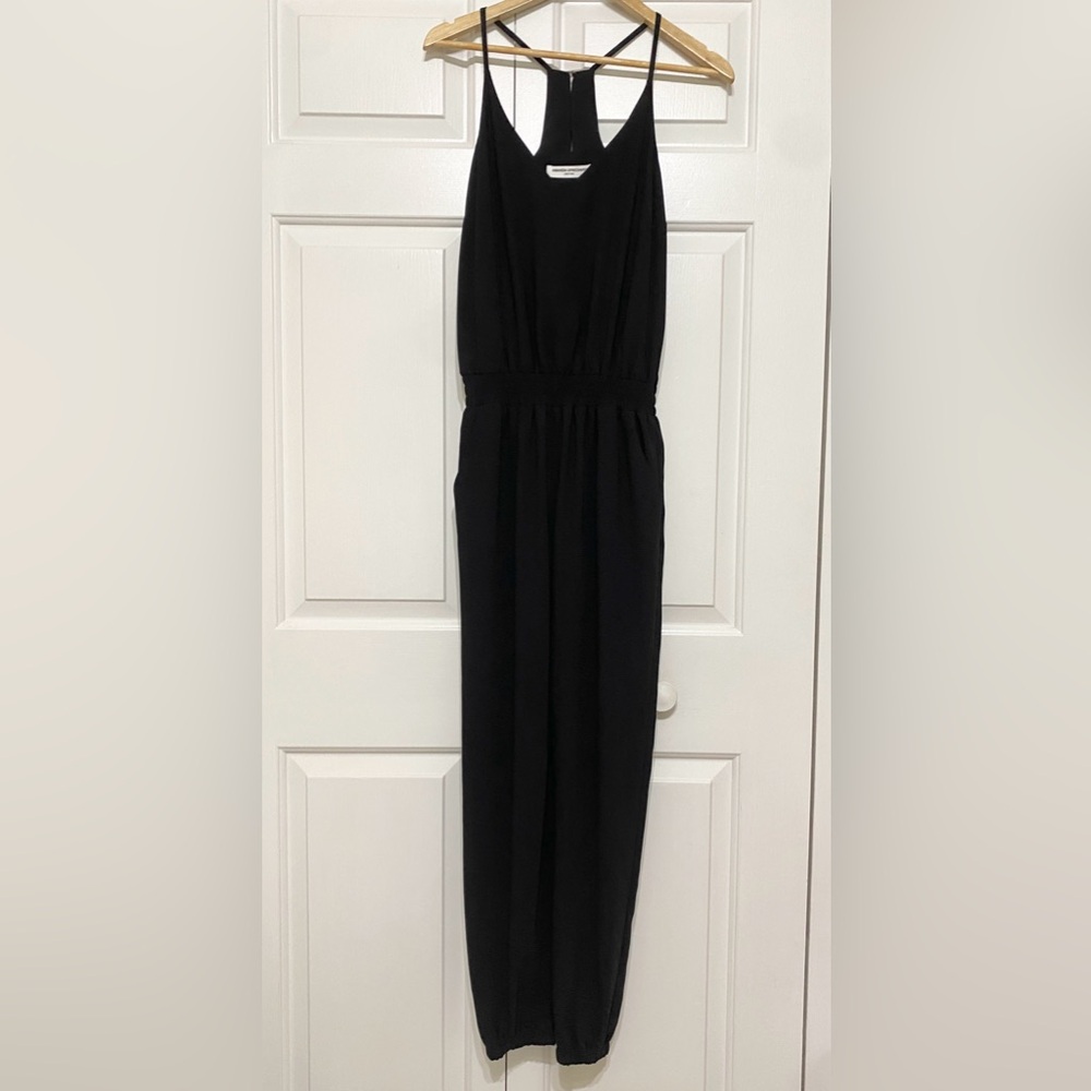 Amanda Uprichard Madison Black Jumpsuit - Picture 2 of 9